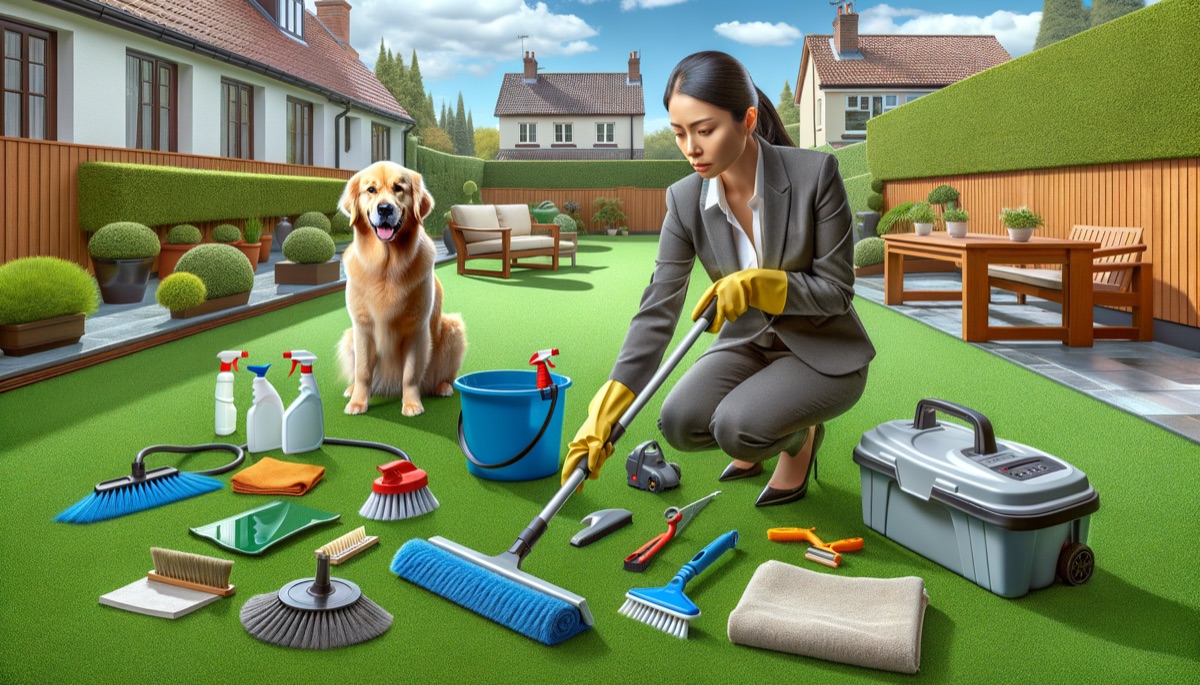 How to Clean Artificial Grass Dog Urine: The Complete Guide