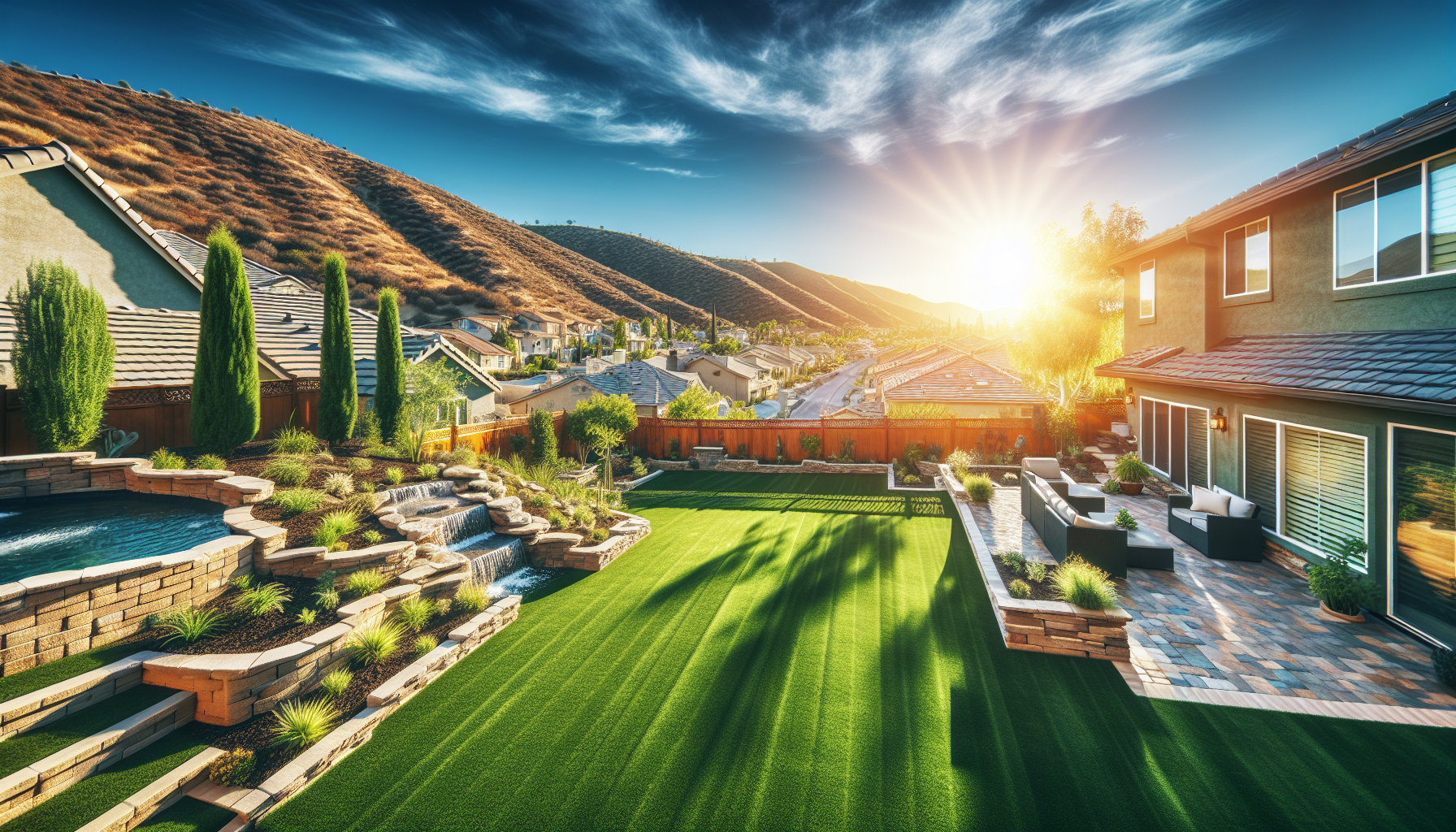 Artificial turf cleaning in Santa Clarita, CA