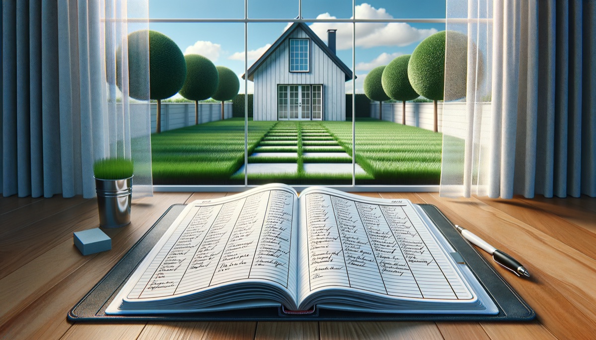 Cleaning schedule planner for artificial turf maintenance